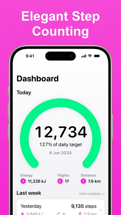 Daily Steps: Pedometer Widget screenshot-0