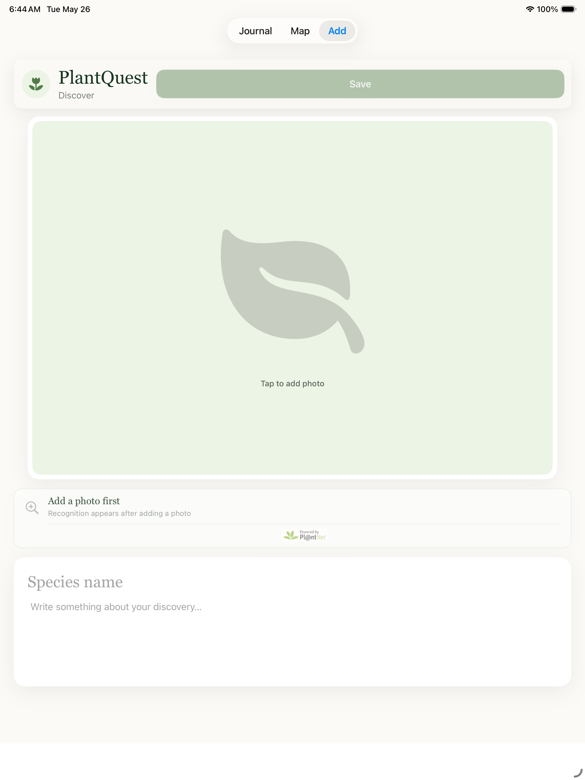 PlantQuest herbarium