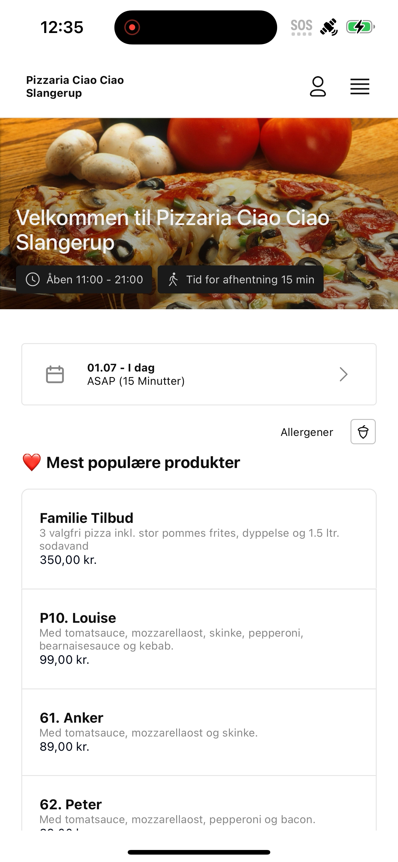 Pizzaria Ciao Ciao 3550 screenshot 3
