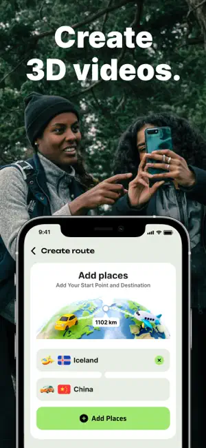 Travel Route Animation Video screenshot 3