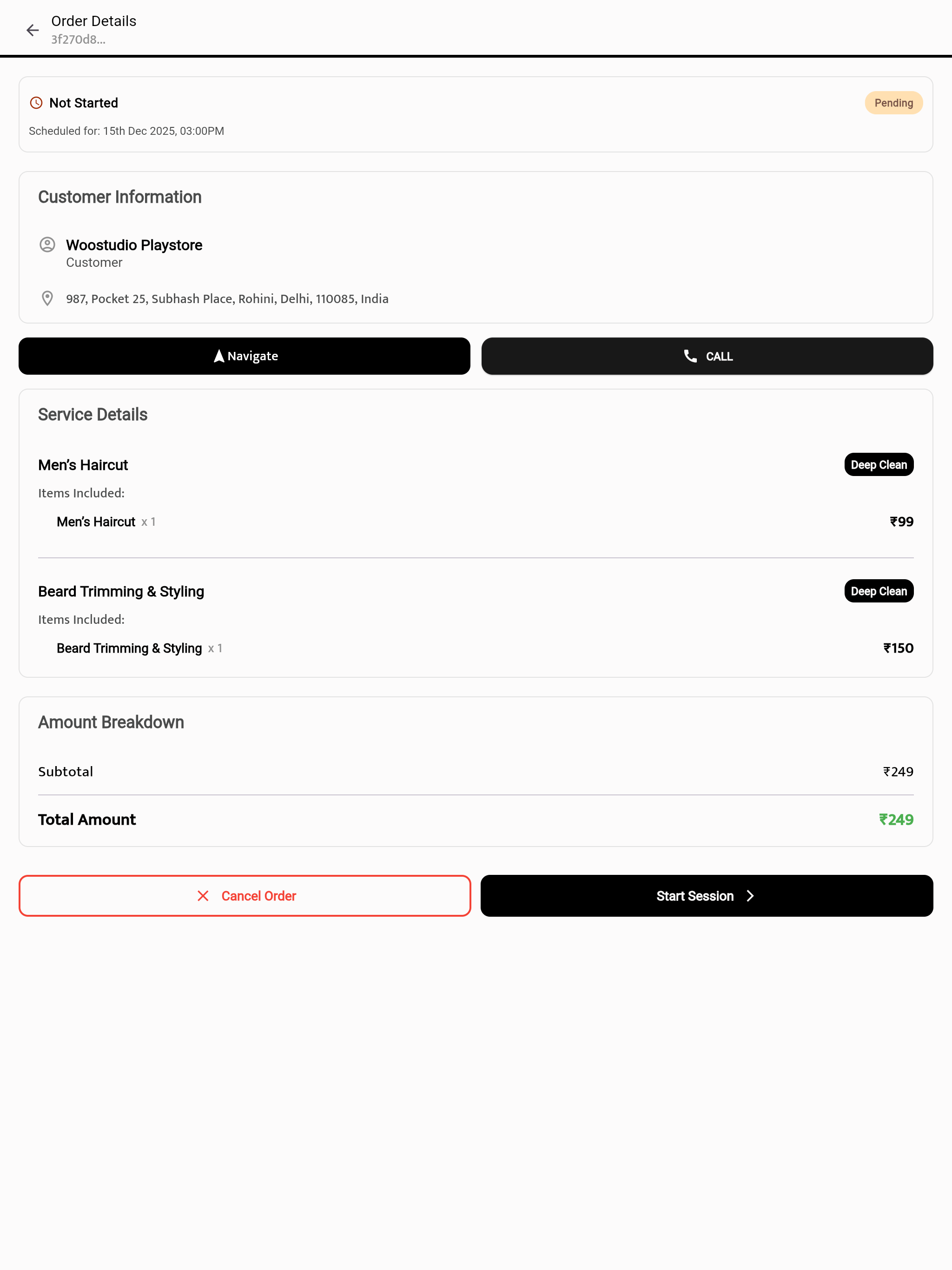 WooStudio Salon - Partner App screenshot 10