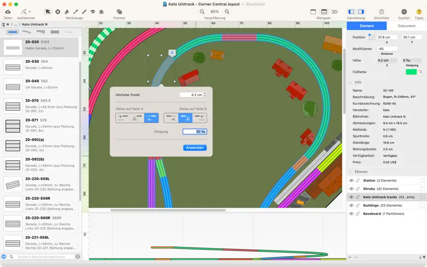 Screenshot von RailModeller Pro auf dem iPhone 1