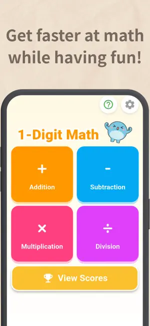 1-Digit Math screenshot 1