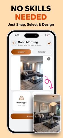 AI Home Design: Interior Decor iPhone screenshot