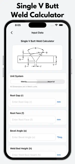 Welding Weight Calculator Pro screenshot 3