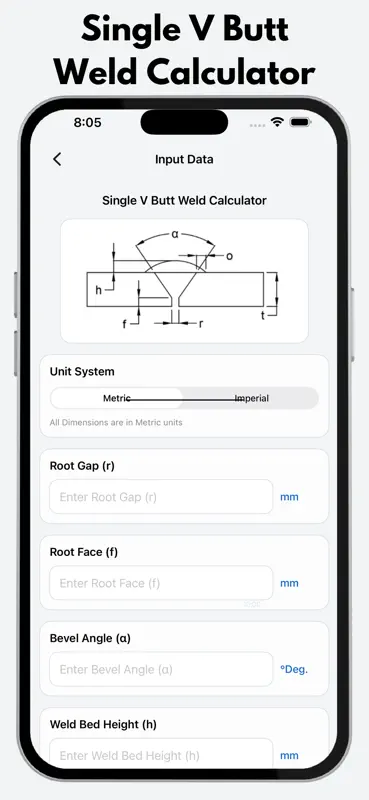 Welding Weight Calculator Pro screenshot 3 of 10