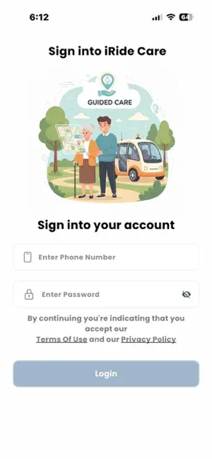 iRide Care screenshot 1