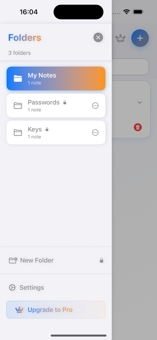 CryptedNotes Screenshot 2 of 4
