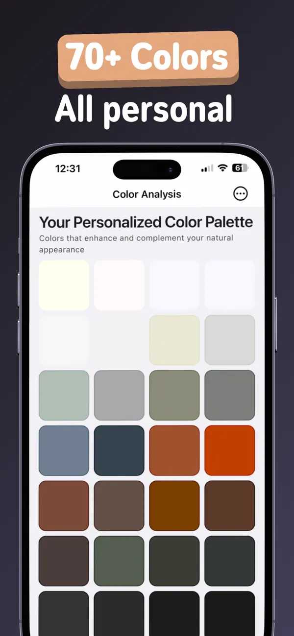Screenshot #3 pour Color Analysis - Chroma
