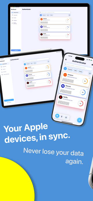 BlueGuard: Secure Vault & 2FA Screenshot 7 of 10