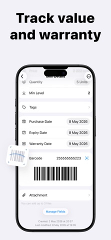Assetsy: Inventory Tracker App screenshot