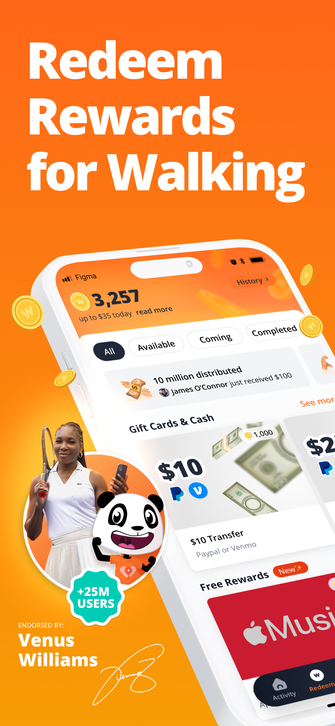 WeWard - Walking Rewards App