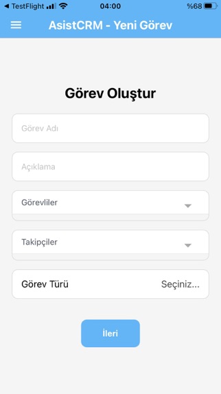 AsistCRM X Screenshot