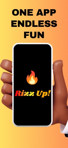 Rizz Up! - Party Game, Rizz AI iPhone screenshot