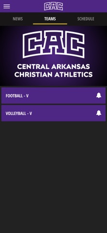 CAC Mustangs screenshot