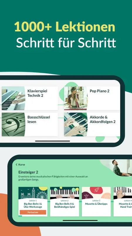 Skoove - Cours de Piano screenshot 4 of 8