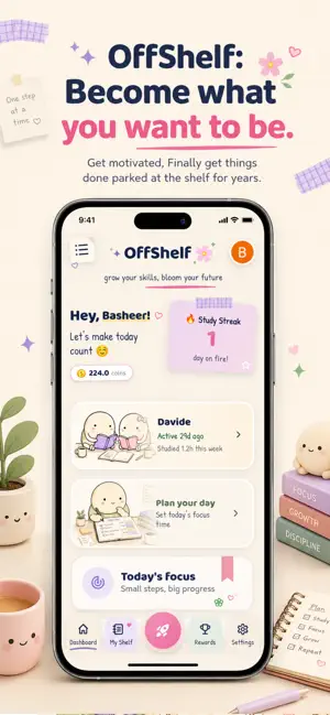 OffShelf: Study Timer, Planner screenshot 2