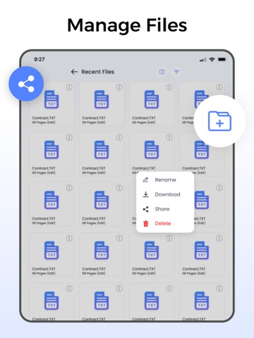 PDF to Text Converter. iPad screenshot