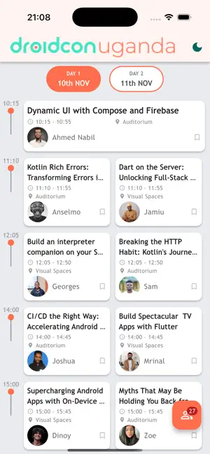 Droidcon Uganda screenshot 2