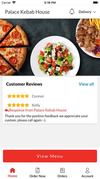 Palace Kebab House Screenshot