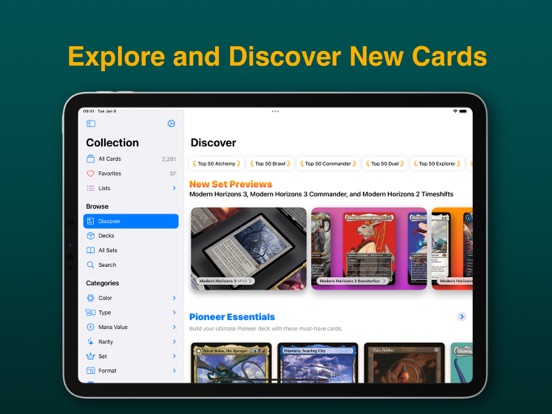 MTG Scanner - Lion’s Eye iPad app afbeelding 8