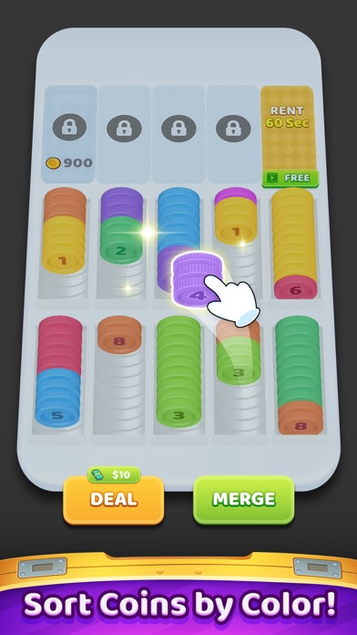 Coin Sort Screenshot