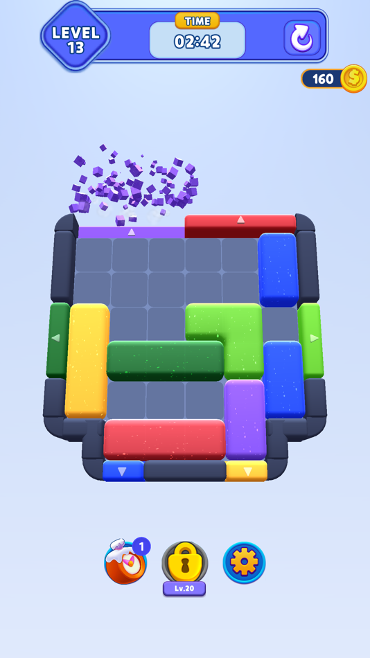 #7. Color Block Jam (iOS) 来自: Rollic Games