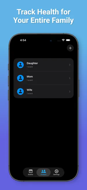 Care Timeline screenshot 1
