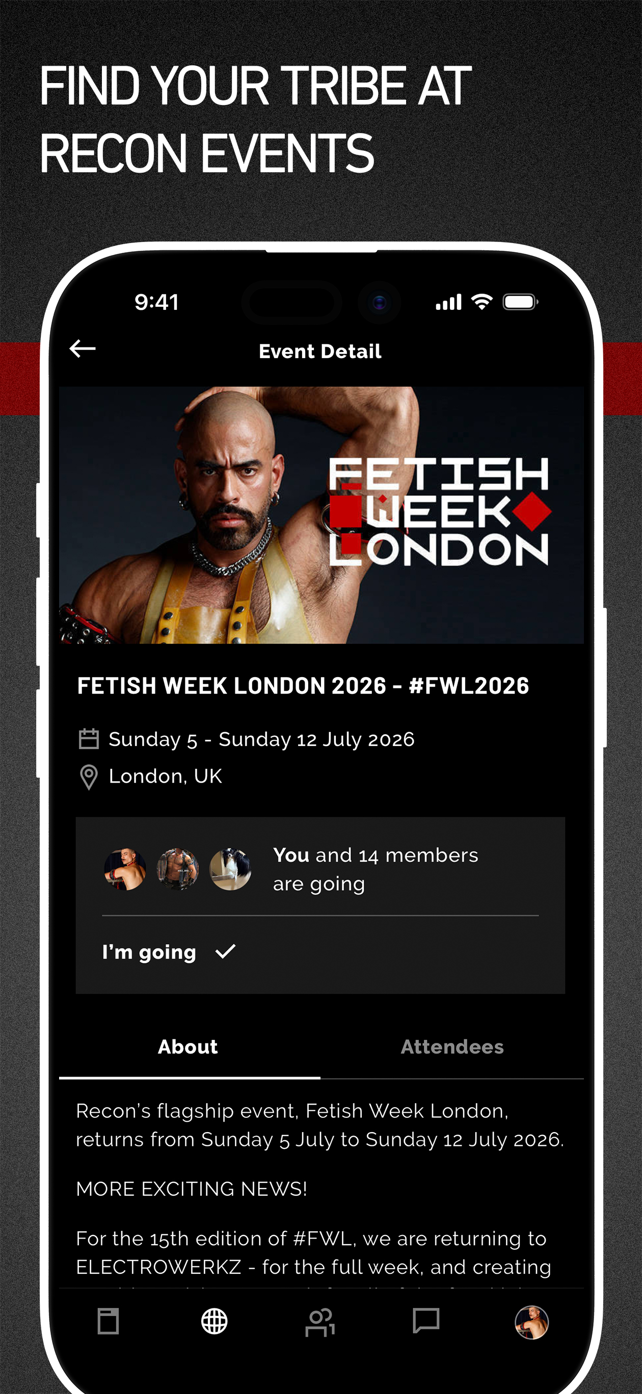 Recon - Gay Fetish App
