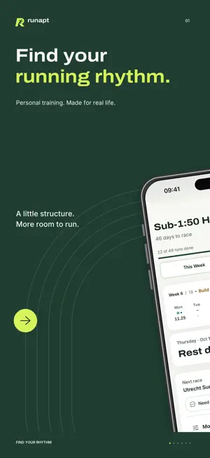 Runapt: Running Coach screenshot 1