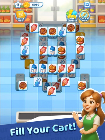 Tile Cart Dash iPad screenshot