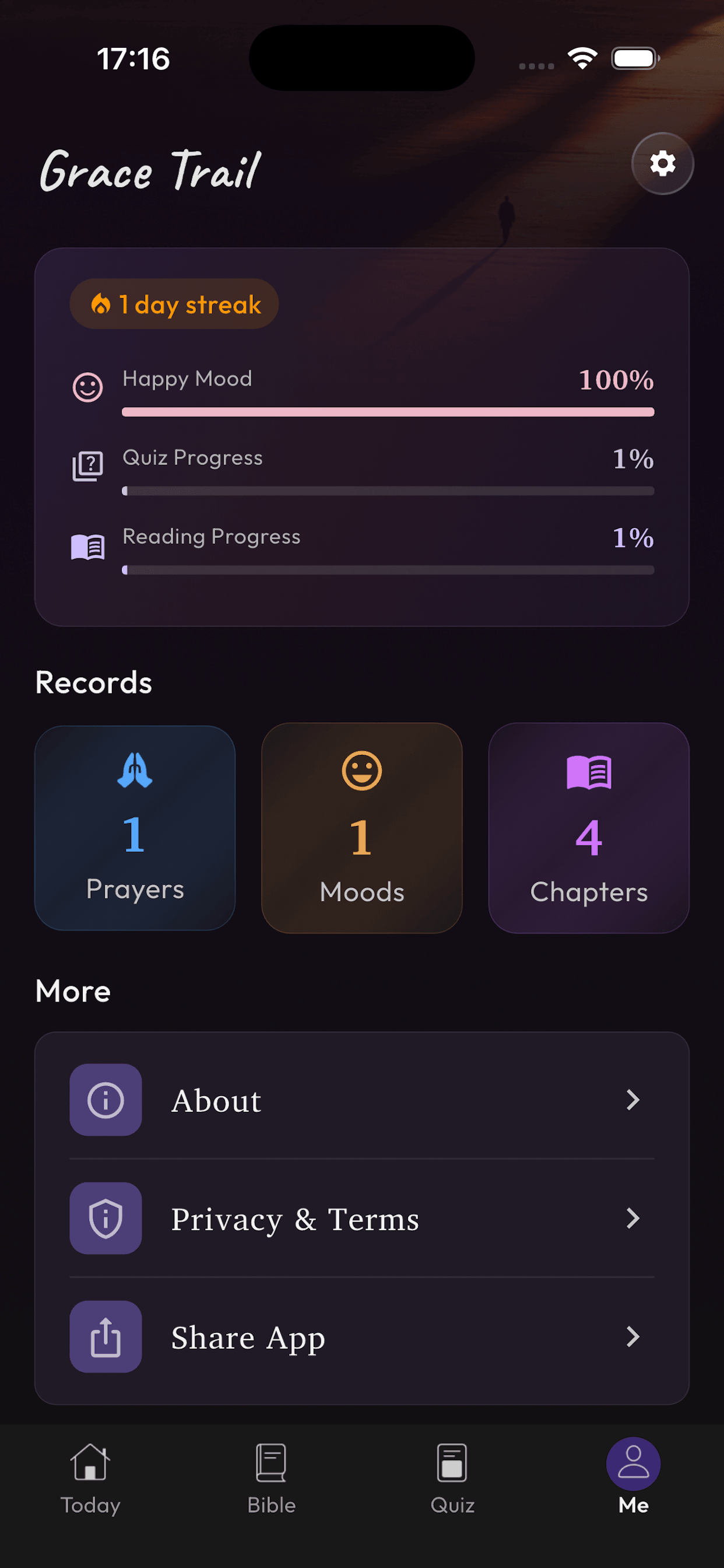 GraceTrail: Faith & Bible screenshot 8