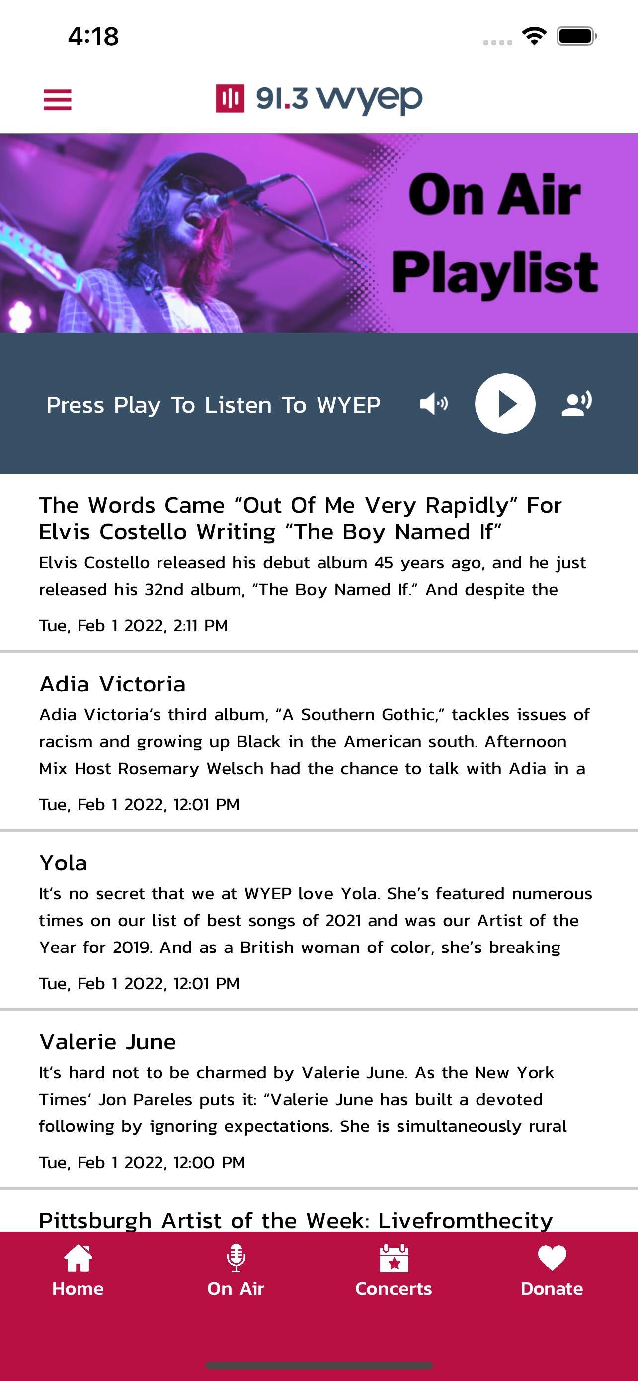 91.3 WYEP