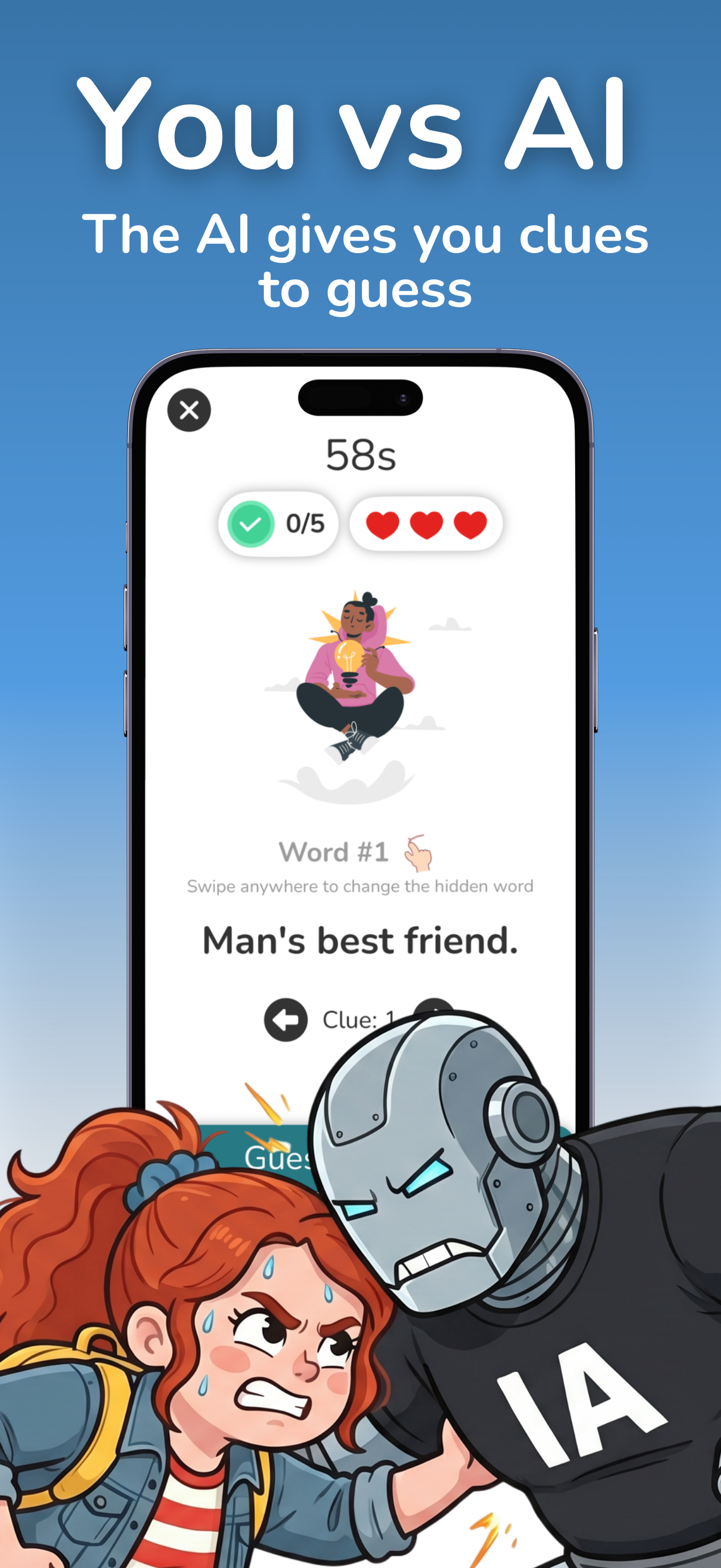 Charades with AI - Guess It