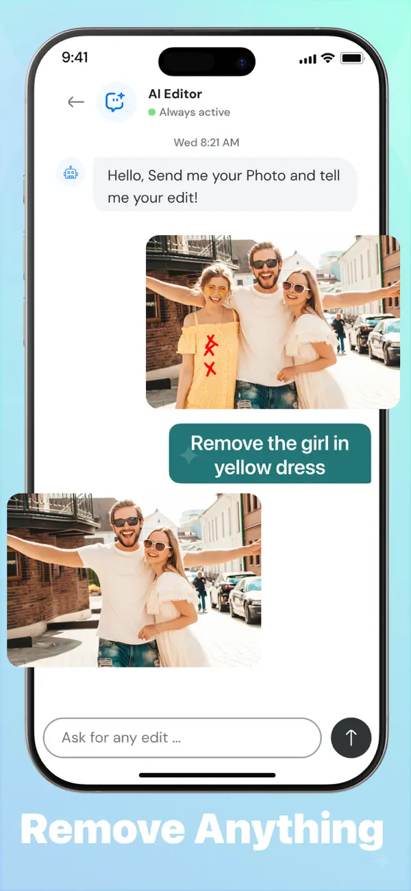 Screenshot #3 pour Chatrix: Photo edit by Chat