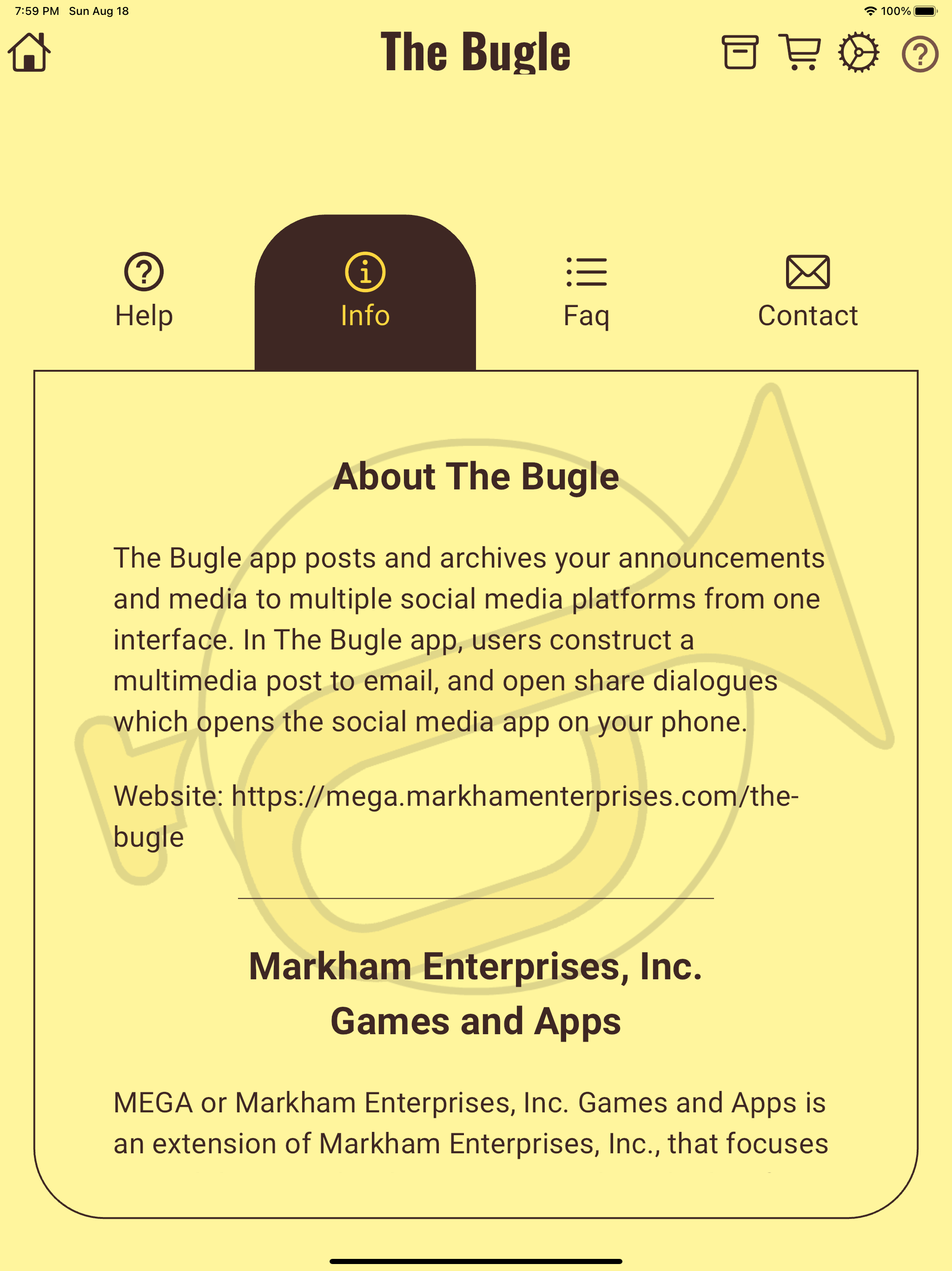 The Bugle!