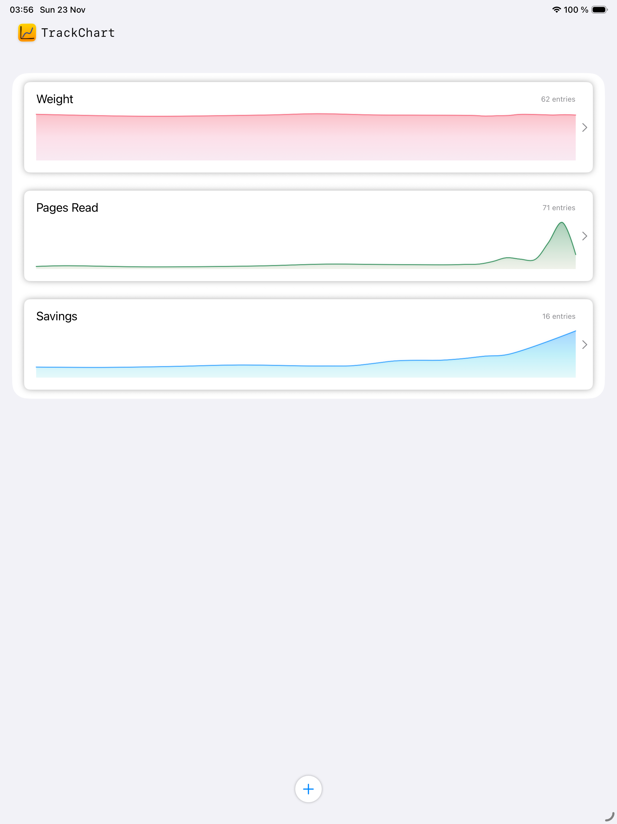 TrackChart screenshot 6