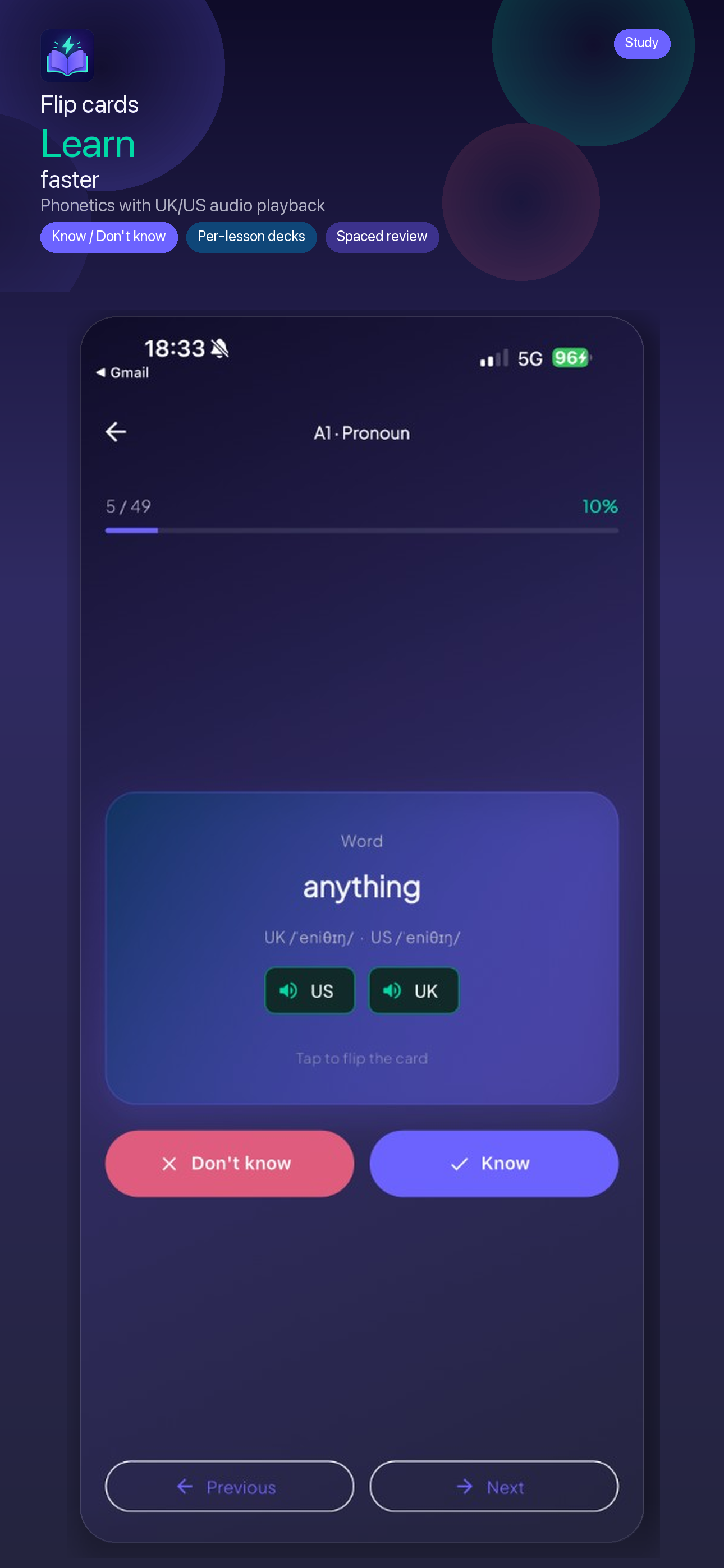 FlashLearn: English Words screenshot 3