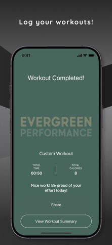 Evergreen Performance screenshot