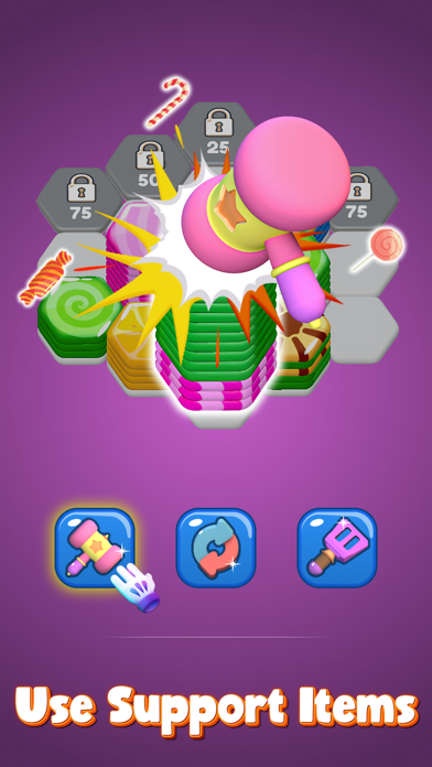 Hexa Sort: Candy Blast Screenshot