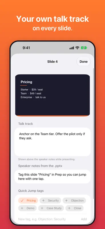 Pitch Mode: Slide Presenter screenshot 5 of 7