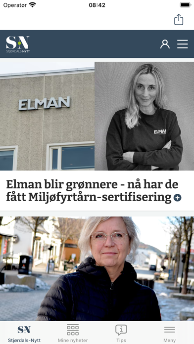 Stjørdals-Nytt Screenshot