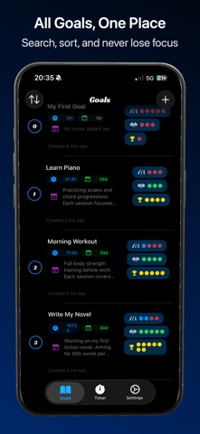 Laps: Pomodoro & Focus Timer Screenshot 3 of 4