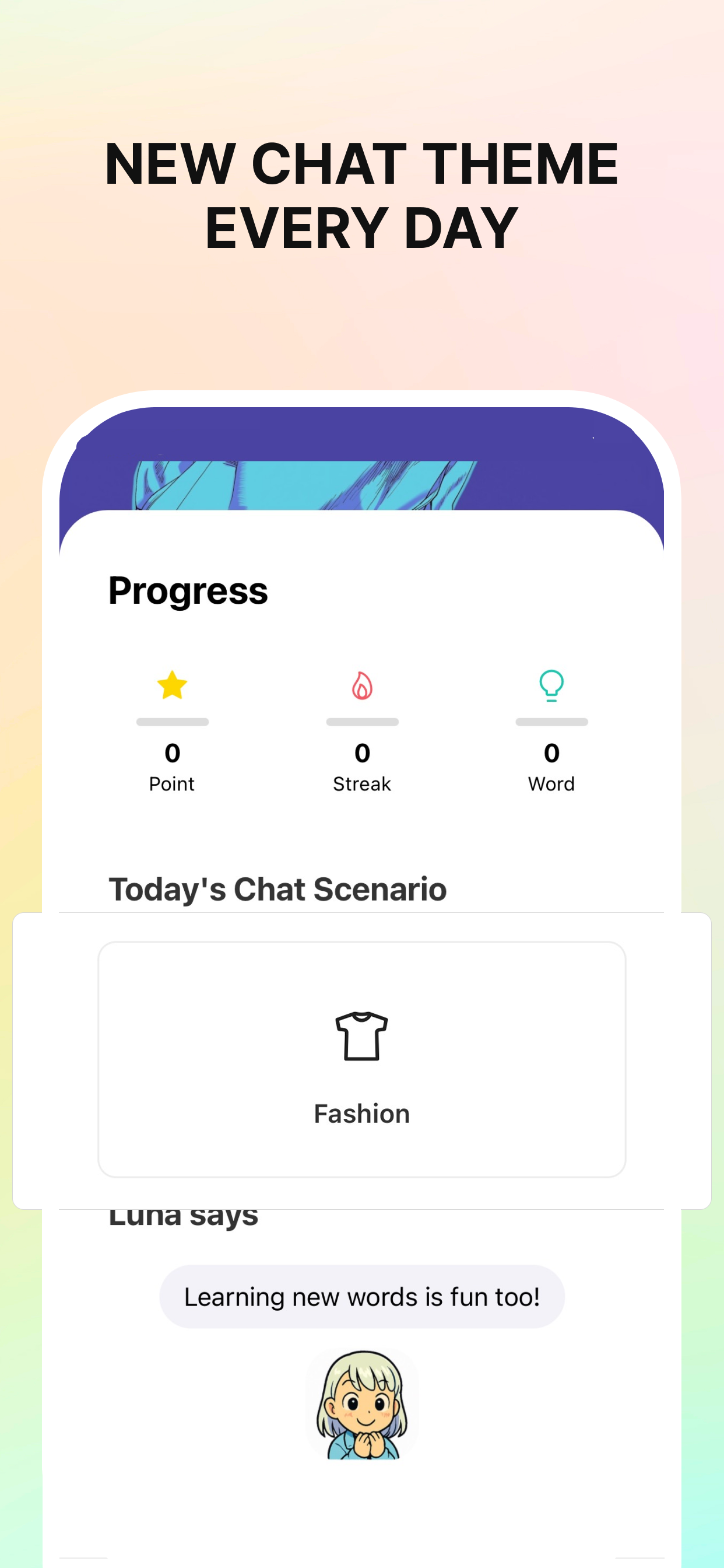 LunaTalk: AI Japanese Chat App