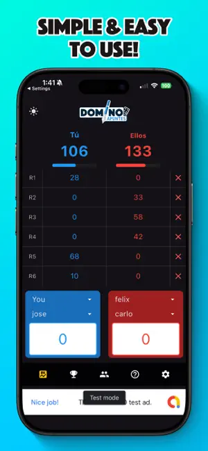 Apuntes Domino screenshot 1