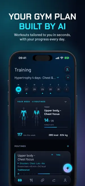 FierFit: Workout & Nutrition screenshot 1