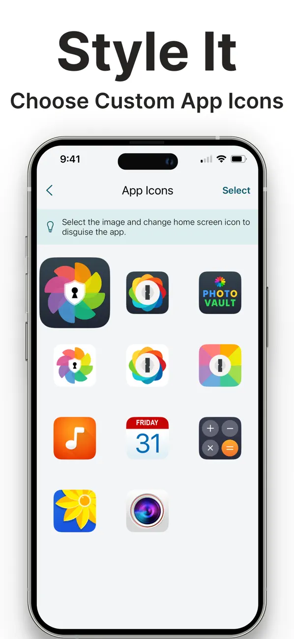 #6. AI Photo Vault - Hide & Lock (iOS) De: Archna Ramoliya