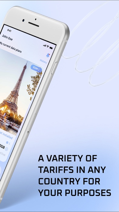 Screenshot 2 of EvoSim: Travel eSIM Internet App