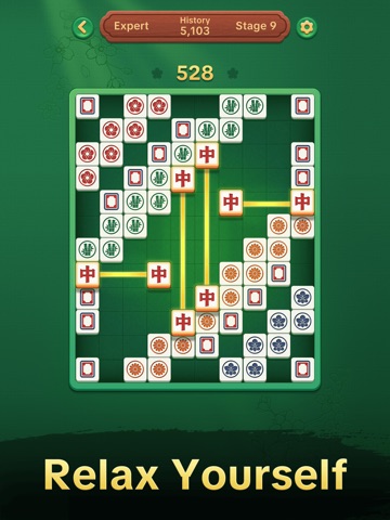 Flora Mahjong: Match Puzzle iPad screenshot