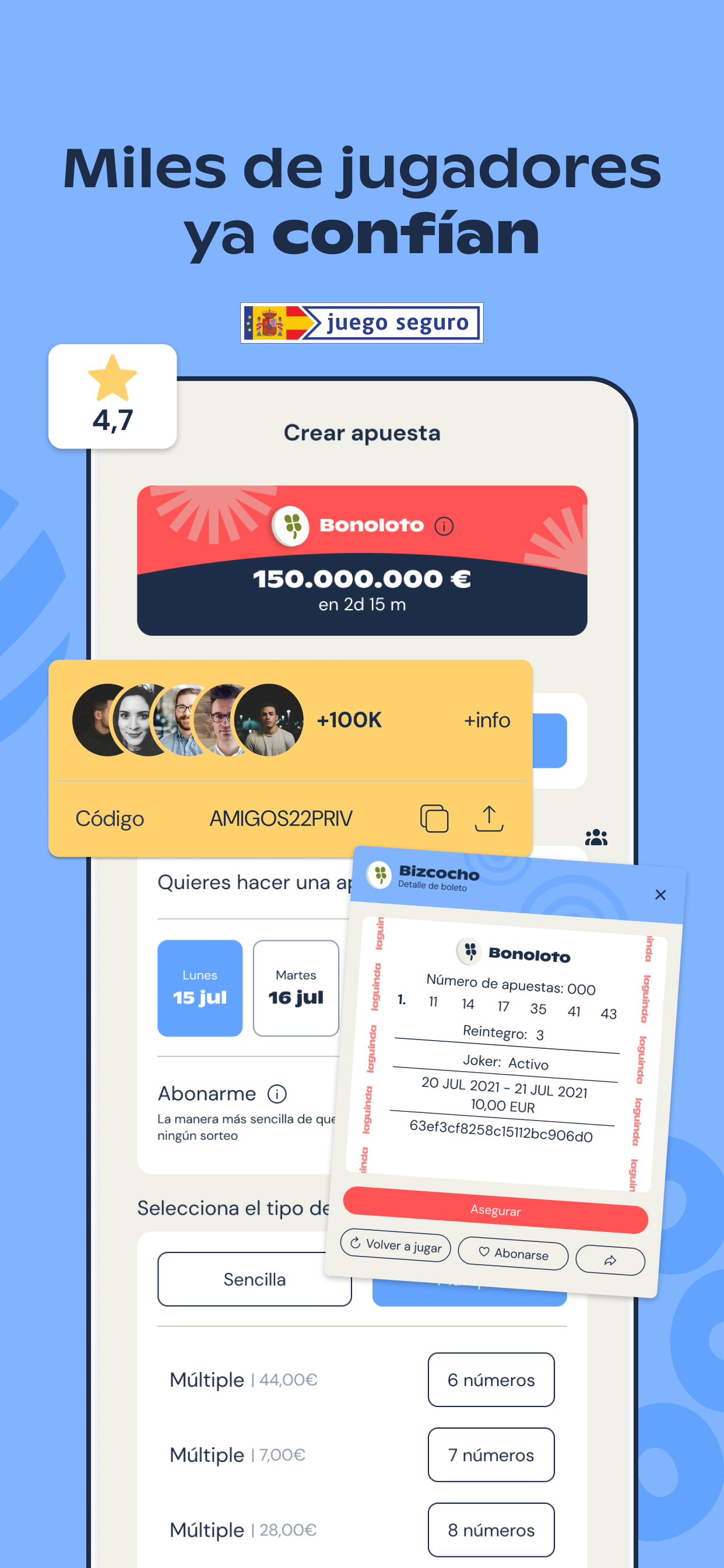 Laguinda, tu lotería online